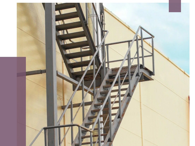 Пожарные лестницы в Ангарске от 12329 руб. — монтаж и продажа | ПРОЛЁТ-Нгр