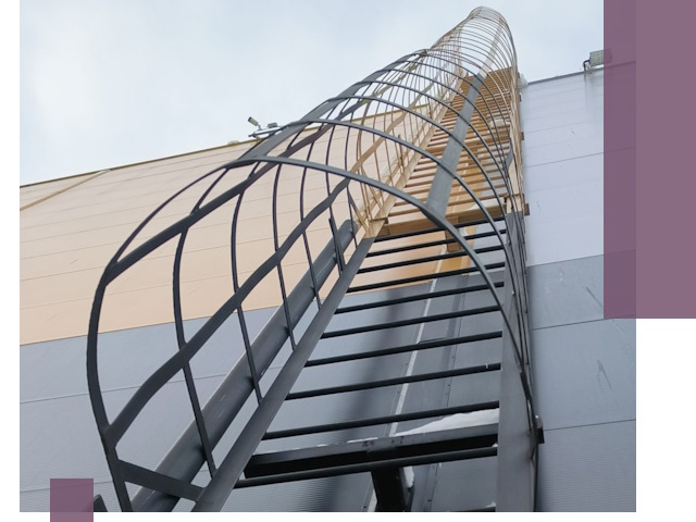 Изготовление и монтаж пожарных лестниц в Ангарске профессионально