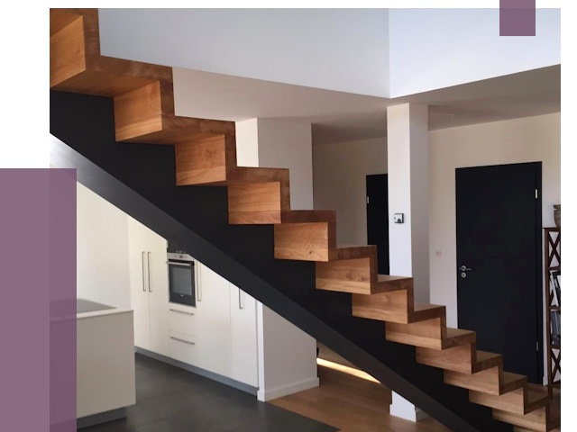 Изготовление деревянных лестниц в Ангарске от 87329 руб. | ПРОЛЁТ-Нгр