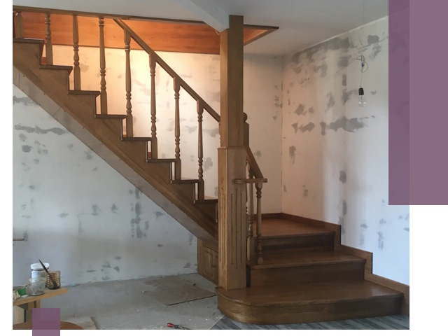 Ремонт деревянных лестниц в Ангарске: быстро и качественно