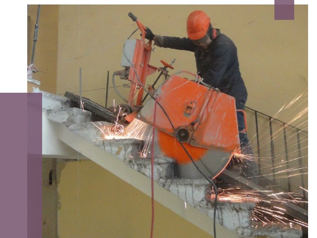 Демонтаж бетонных лестниц в Ангарске от 4623 руб. за м2 | ПРОЛЁТ-Нгр