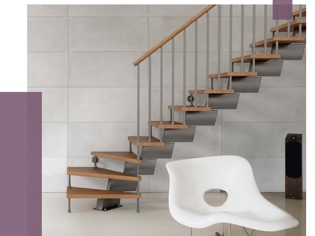 Монтаж модульных лестниц в Ангарске от 6370 руб. 