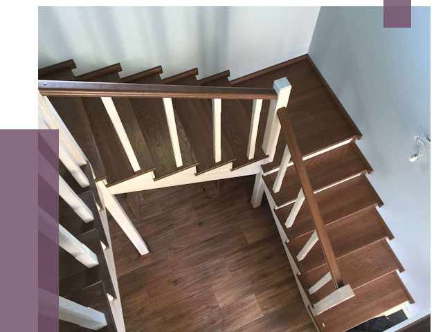 Изготовление П-образных лестниц в Ангарске от 15257 руб.