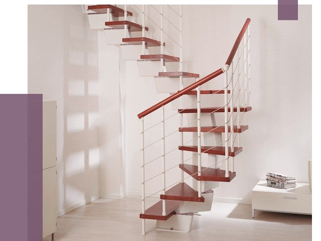 Изготовление лестниц на больцах в Ангарске от 9760 руб. | ПРОЛЁТ-Нгр