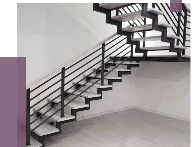 Лестницы на металлокаркасе под ключ в Ангарске от 12843 руб. | ПРОЛЁТ-Нгр
