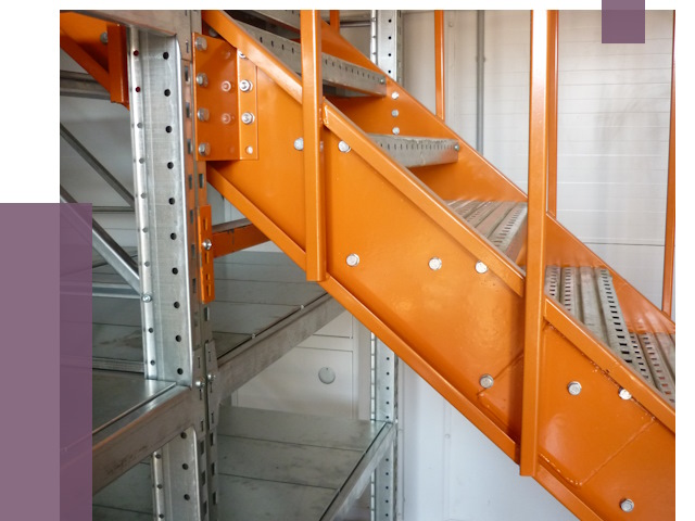 Лестницы для склада в Ангарске от 77055 руб. — решения | ПРОЛЁТ-Нгр