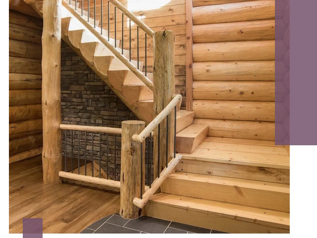 Лестницы в баню под заказ и профессиональный монтаж в Ангарске