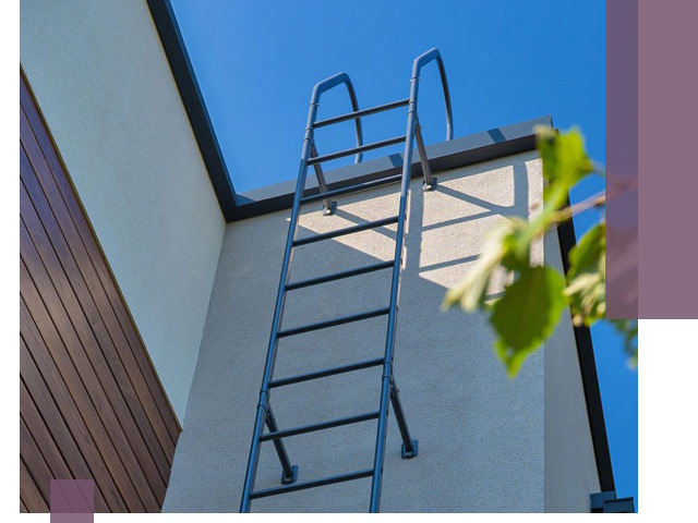 Лестницы на крышу в Ангарске — изготовление, монтаж, демонтаж