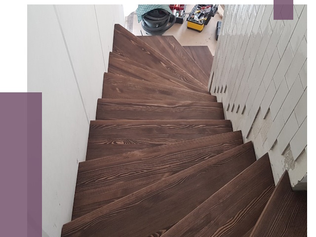 Замена ступеней лестницы в Ангарске от 8425 руб.  | ПРОЛЁТ-Нгр