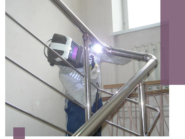 Монтаж перил и ограждений качественно в Ангарске