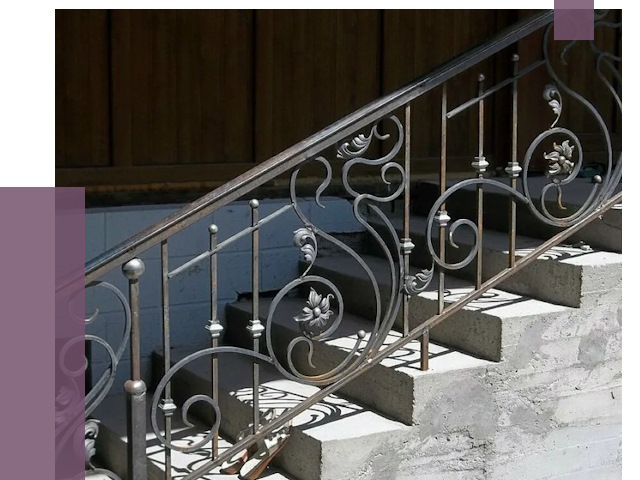 Кованые перила в Ангарске от 8733 руб. под ключ — качество от ПРОЛЁТ-Нгр