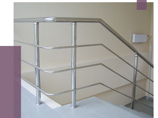 Алюминиевые перила в Ангарске от 6370 руб. под ключ | ПРОЛЁТ-Нгр