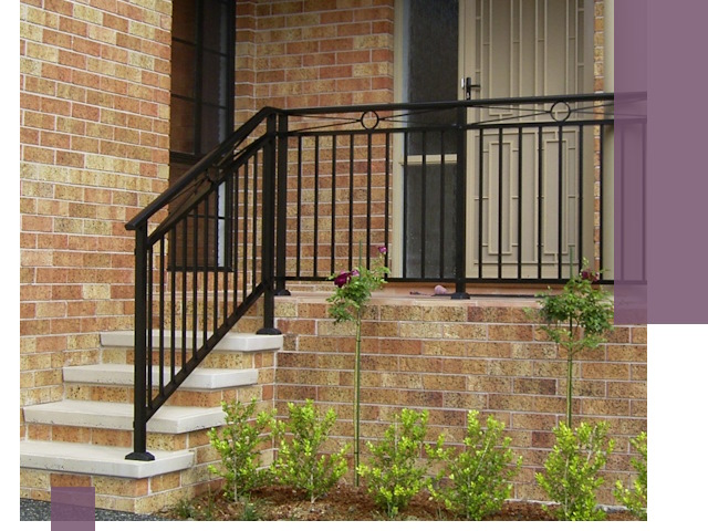 Уличные перила из металла под ключ в Ангарске