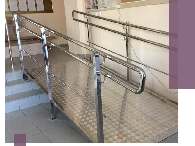 Перила для инвалидов в Ангарске — надежные поручни и ограждения
