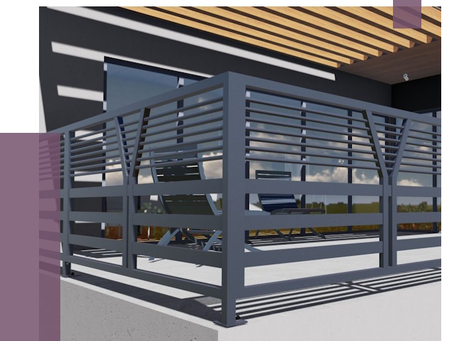 Изготовление балконных ограждений в Ангарске от 10788 руб. | ПРОЛЁТ-Нгр