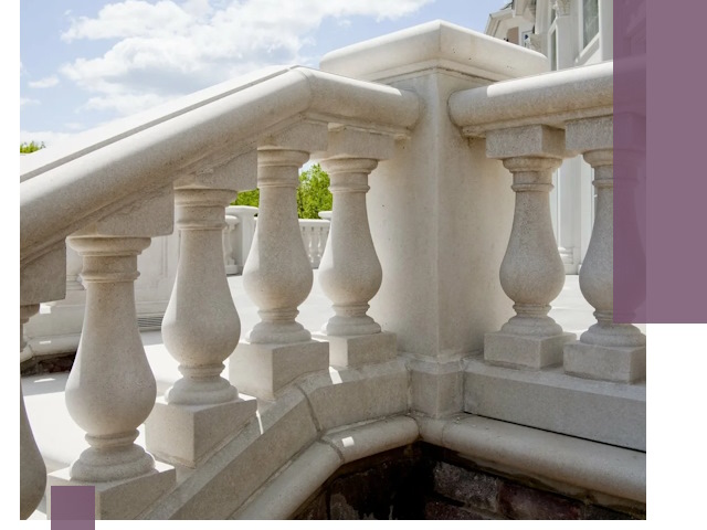 Балюстрады из металла и камня под ключ в Ангарске