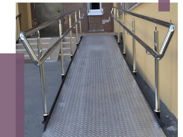 Пандусы в Ангарске от 12329 руб. — установка для инвалидов | ПРОЛЁТ-Нгр