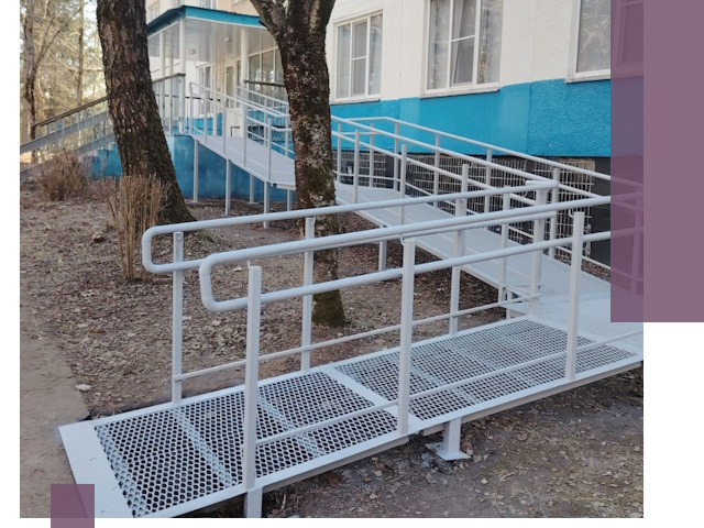 Пандусы под ключ в Ангарске: изготовление, монтаж и демонтаж