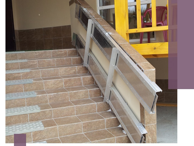 Откидные пандусы под ключ в Ангарске — монтаж и демонтаж