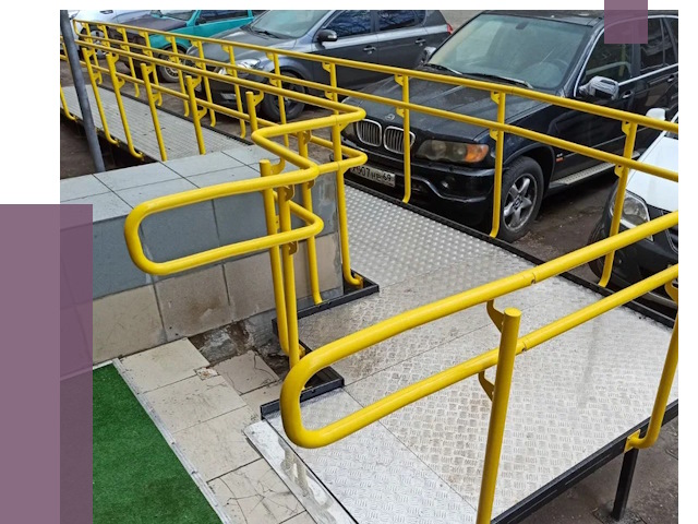 Стационарные пандусы в Ангарске от 12329 руб. | ПРОЛЁТ-Нгр