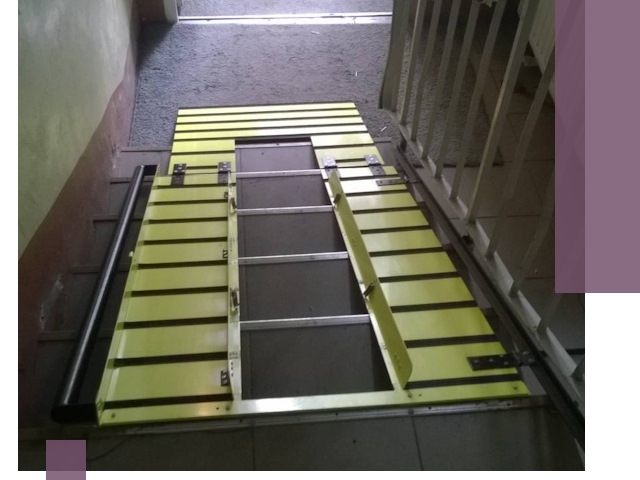 Профессиональный монтаж пандуса в подъезд в Ангарске