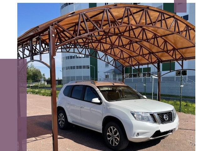 Недорогие навесы в Ангарске от 43151 руб.  | ПРОЛЁТ-Нгр