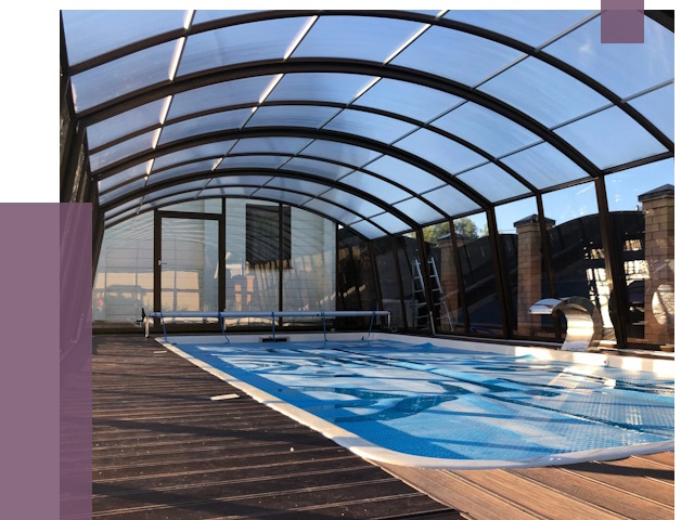 Навесы для бассейна в Ангарске от 16849 руб. под ключ | ПРОЛЁТ-Нгр