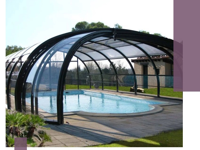 Навесы для бассейна в Ангарске: изготовление и монтаж под ключ