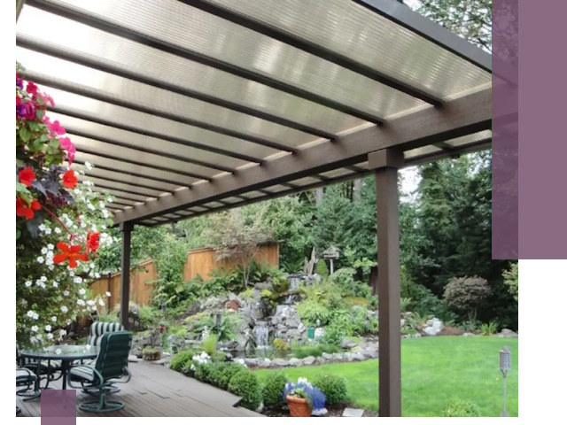 Навесы из поликарбоната под ключ в Ангарске быстро и надёжно