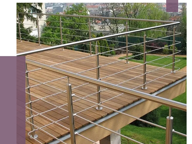 Алюминиевые парапеты в Ангарске под ключ от 7808 руб. 