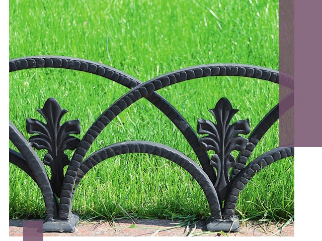 Декоративные металлические бордюры под ключ в Ангарске