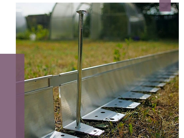 Металлические бордюры для газона в Ангарске от 4315 руб. | ПРОЛЁТ-Нгр