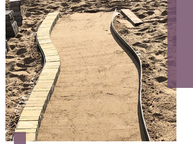 Металлические бордюры для тротуаров в Ангарске — прочные и долговечные