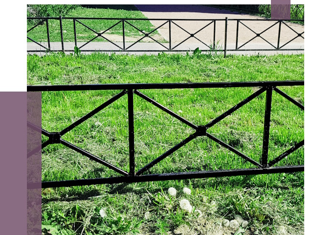 Металлические газонные ограждения в Ангарске от 4315 руб.