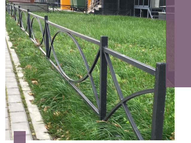 Газонные ограждения из металла в Ангарске — монтаж и продажа