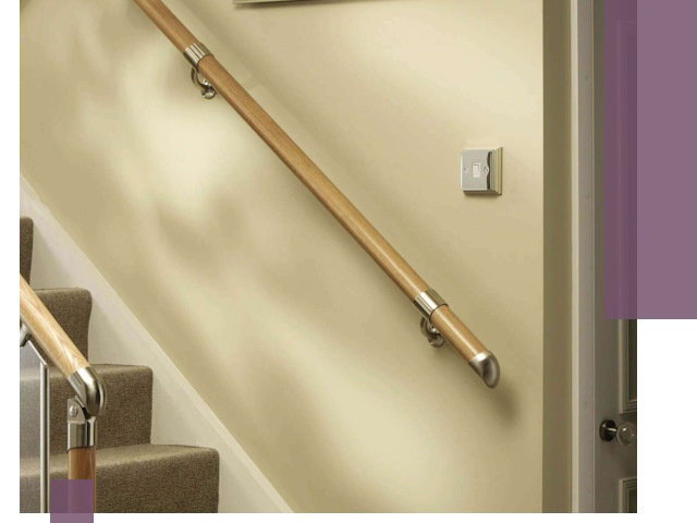 Монтаж пристенных поручней профессионально в Ангарске