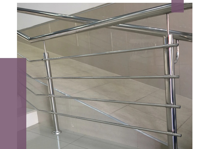 Изготовление поручней из нержавеющей стали в Ангарске