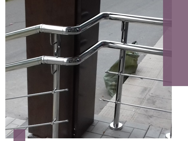 Монтаж поручней из нержавеющей стали в Ангарске качественно и быстро